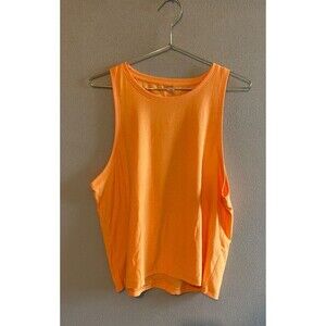 Beyond Yoga Women's Sz L Featherweight Rebalance Mango Pop Tank Top Summer